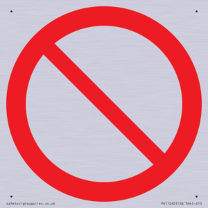 P001 Prohibition: General